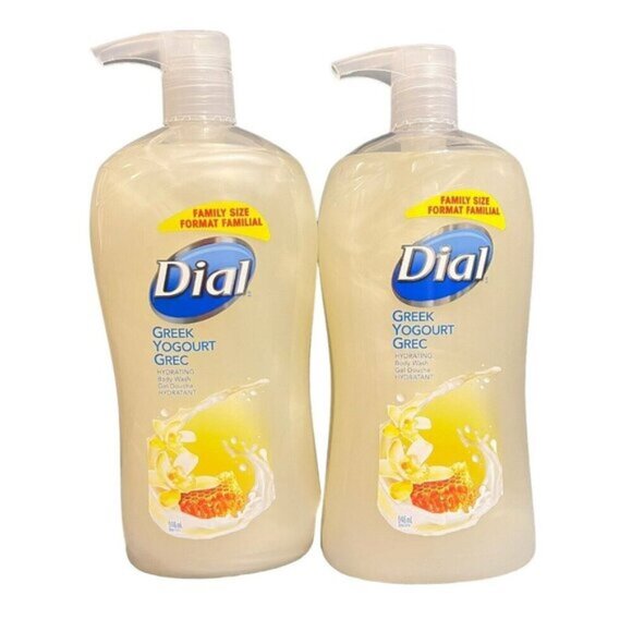 2X Dial Greek Yogourt (Yogurt) Body Wash , 946ml (32 oz), New - Picture 1 of 6